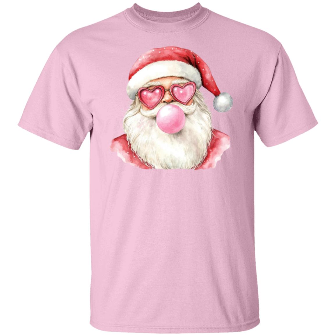 Christmas Santa Blowing Bubble Shirt