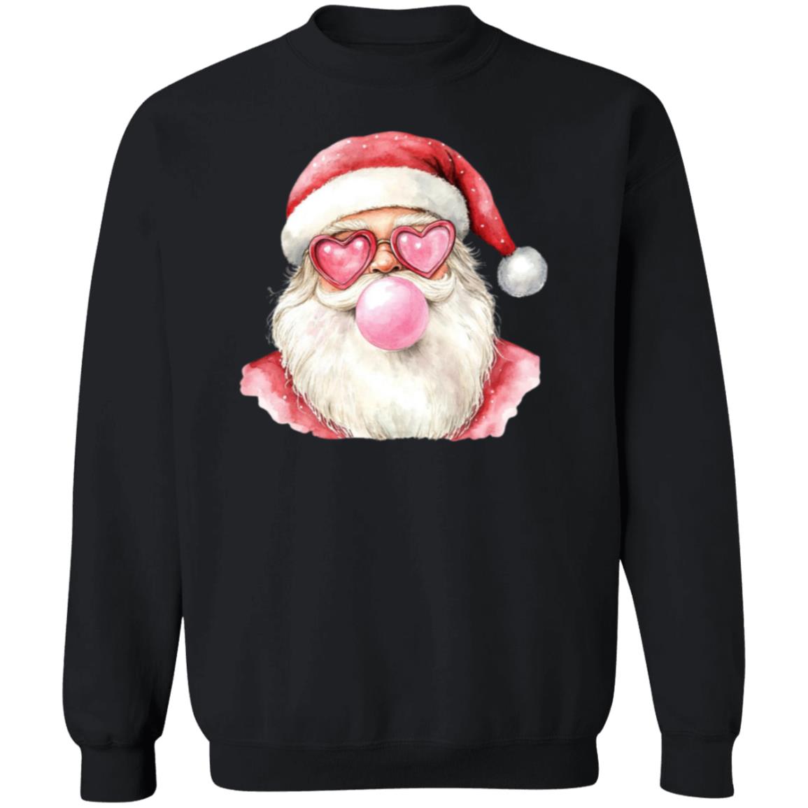 Christmas Santa Blowing Bubble Shirt