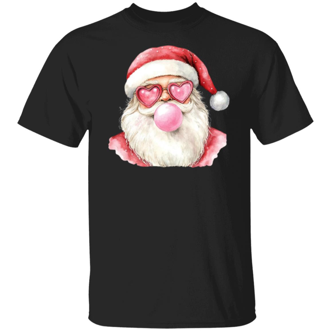 Christmas Santa Blowing Bubble Shirt