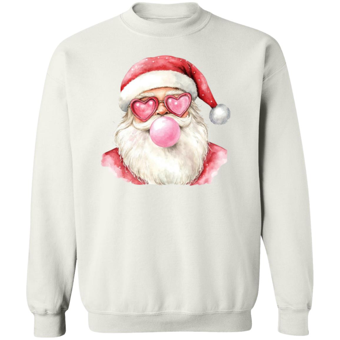 Christmas Santa Blowing Bubble Shirt