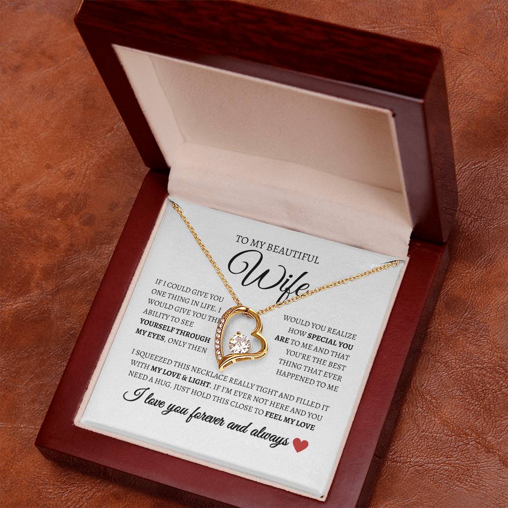 To my beautiful wife I I love you