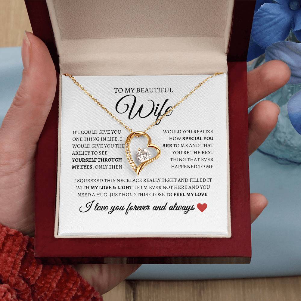 To my beautiful wife I I love you