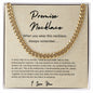 Promise necklace | Cuban Link Chain