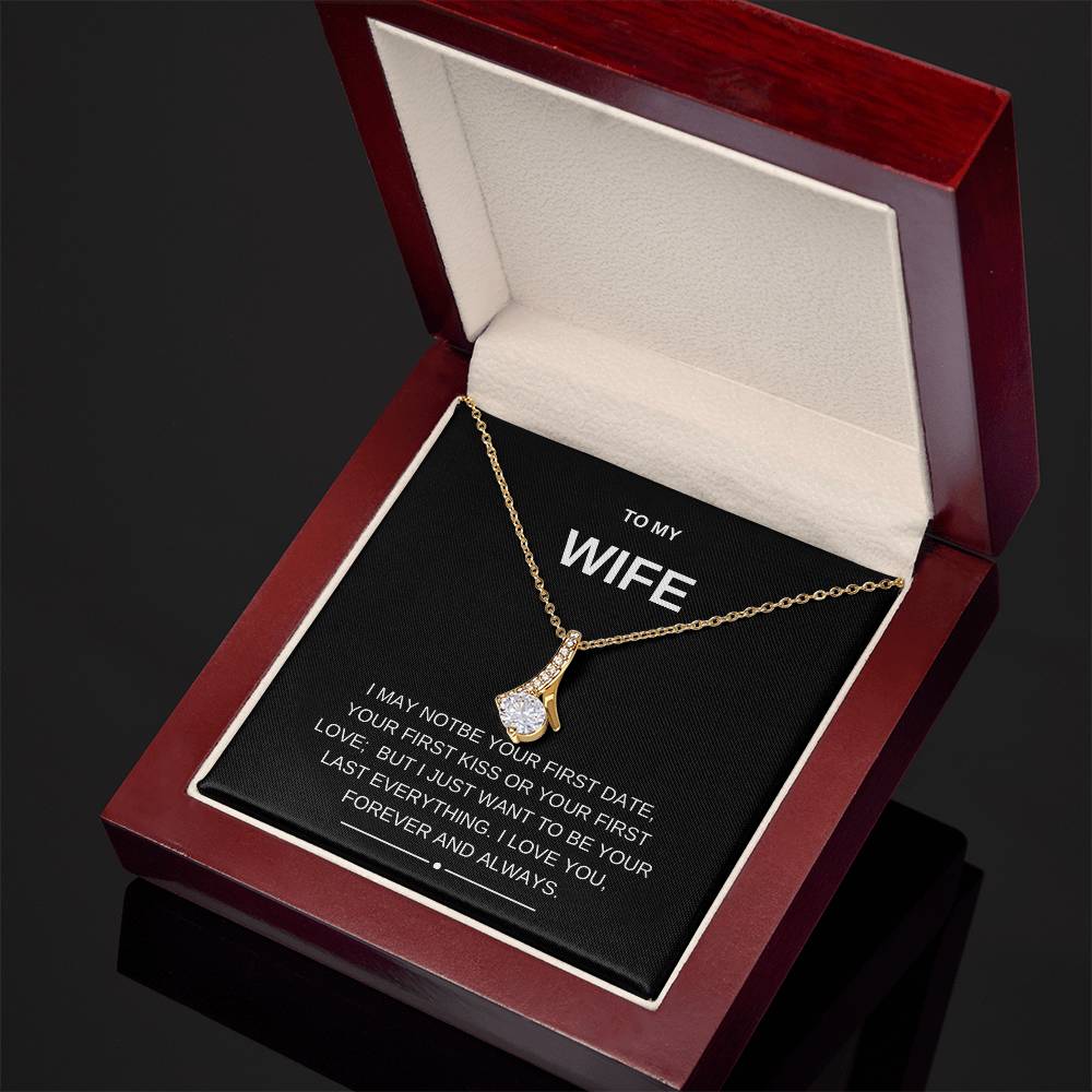 To my wife | Alluring beauty necklace