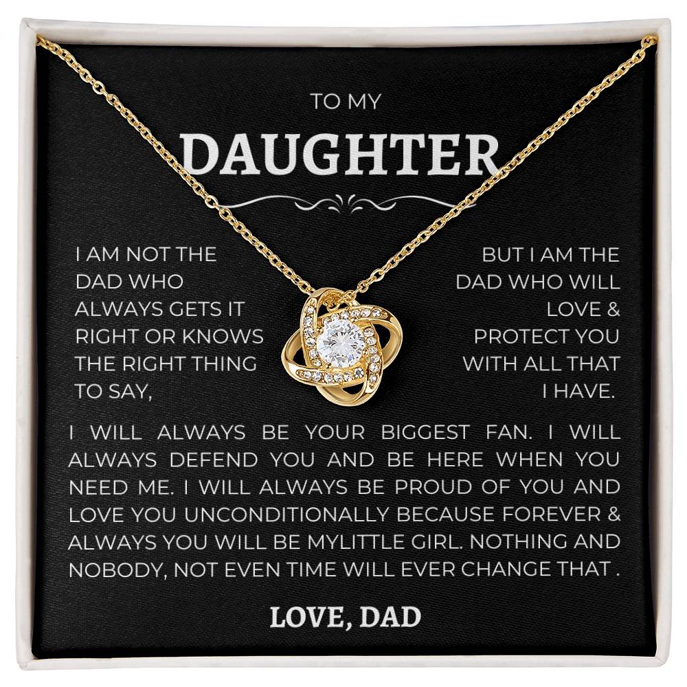 To my Daughter I your biggest fan