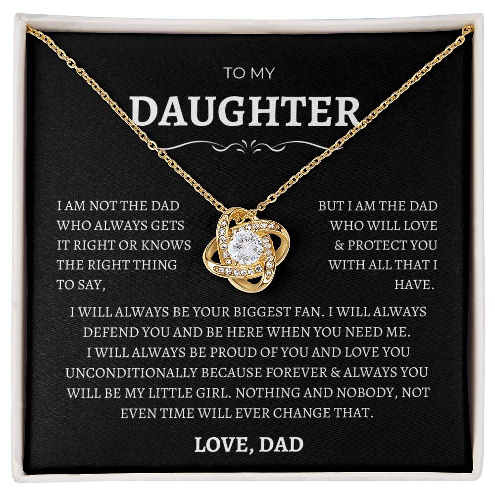 To my Daughter I Always defend you