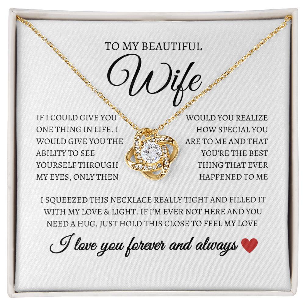 To My Beautiful Wife I Forever and Always