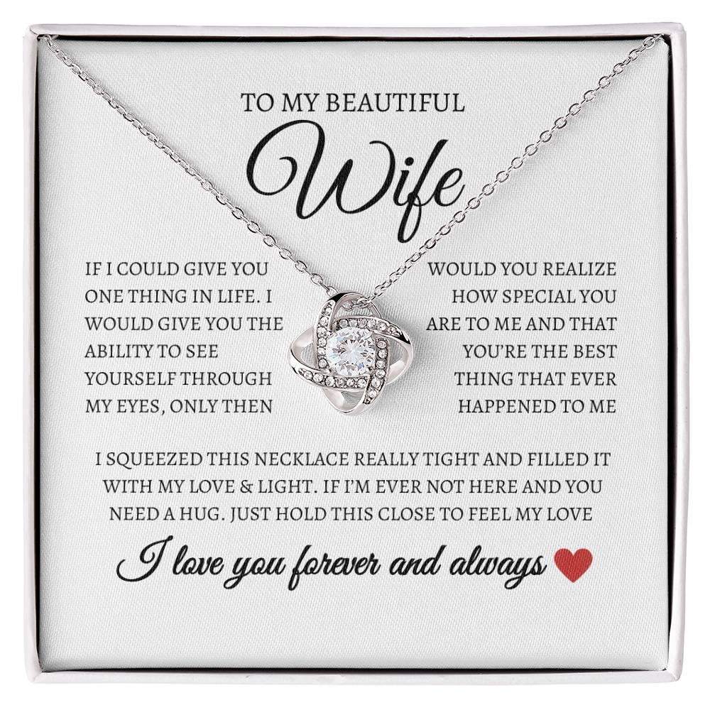 To My Beautiful Wife I Forever and Always