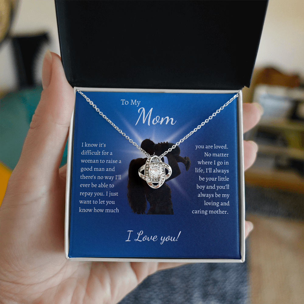 To my mom raising a good man