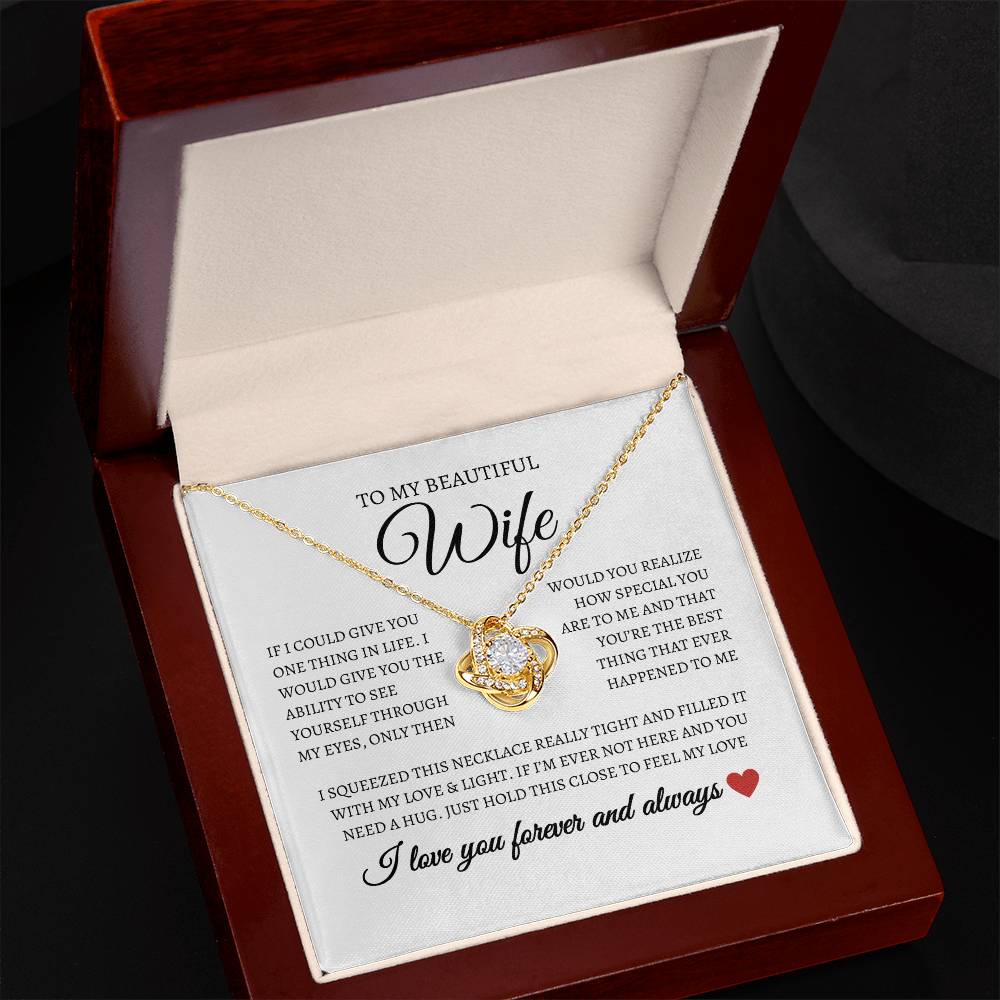 To My Beautiful Wife I Forever and Always