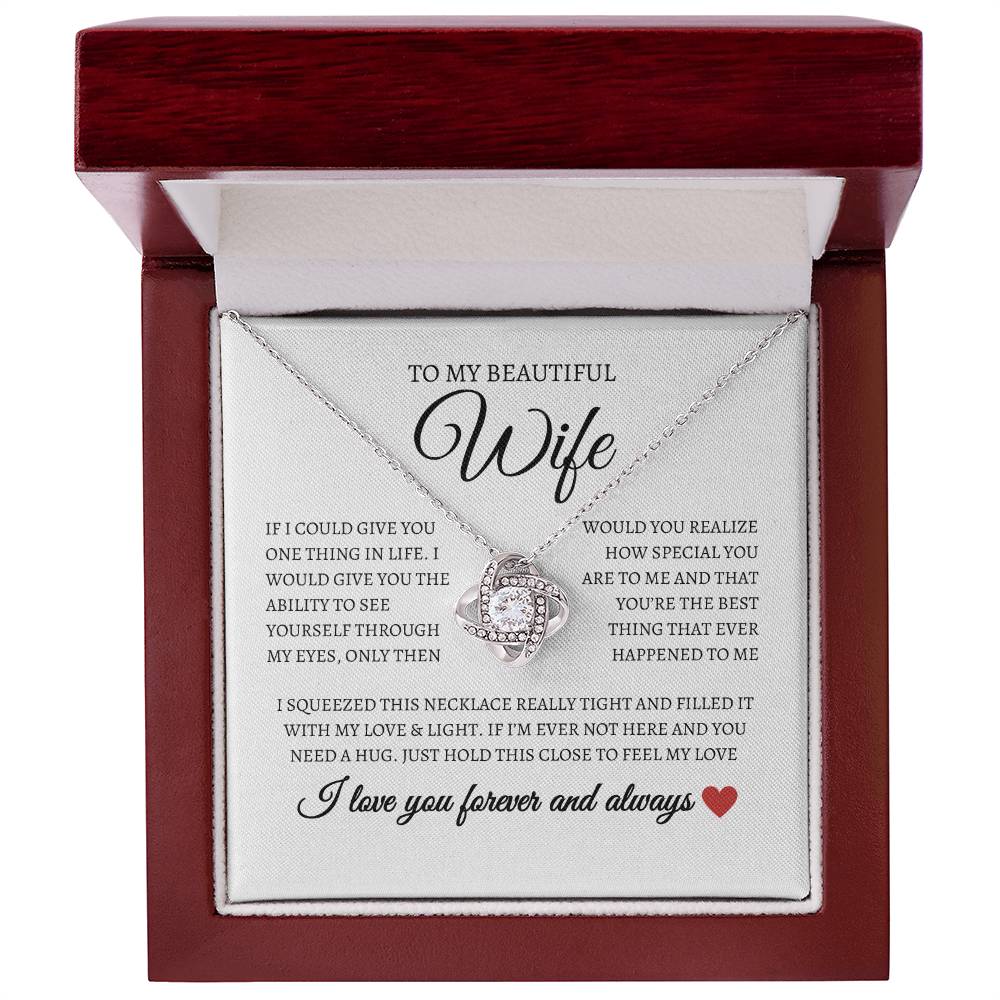 To My Beautiful Wife I Forever and Always