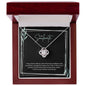 To My Soulmate | I Will Love You, Forever & Always - Love Knot Necklace