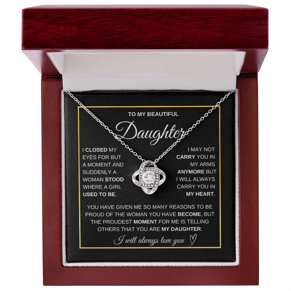 To My Beautiful Daughter - I Will Always Carry You In My Heart