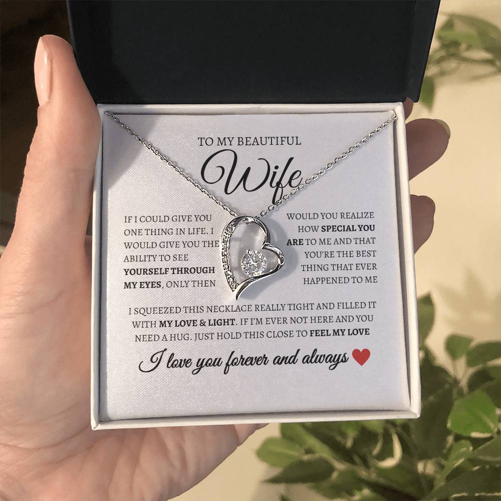 To my beautiful wife I I love you