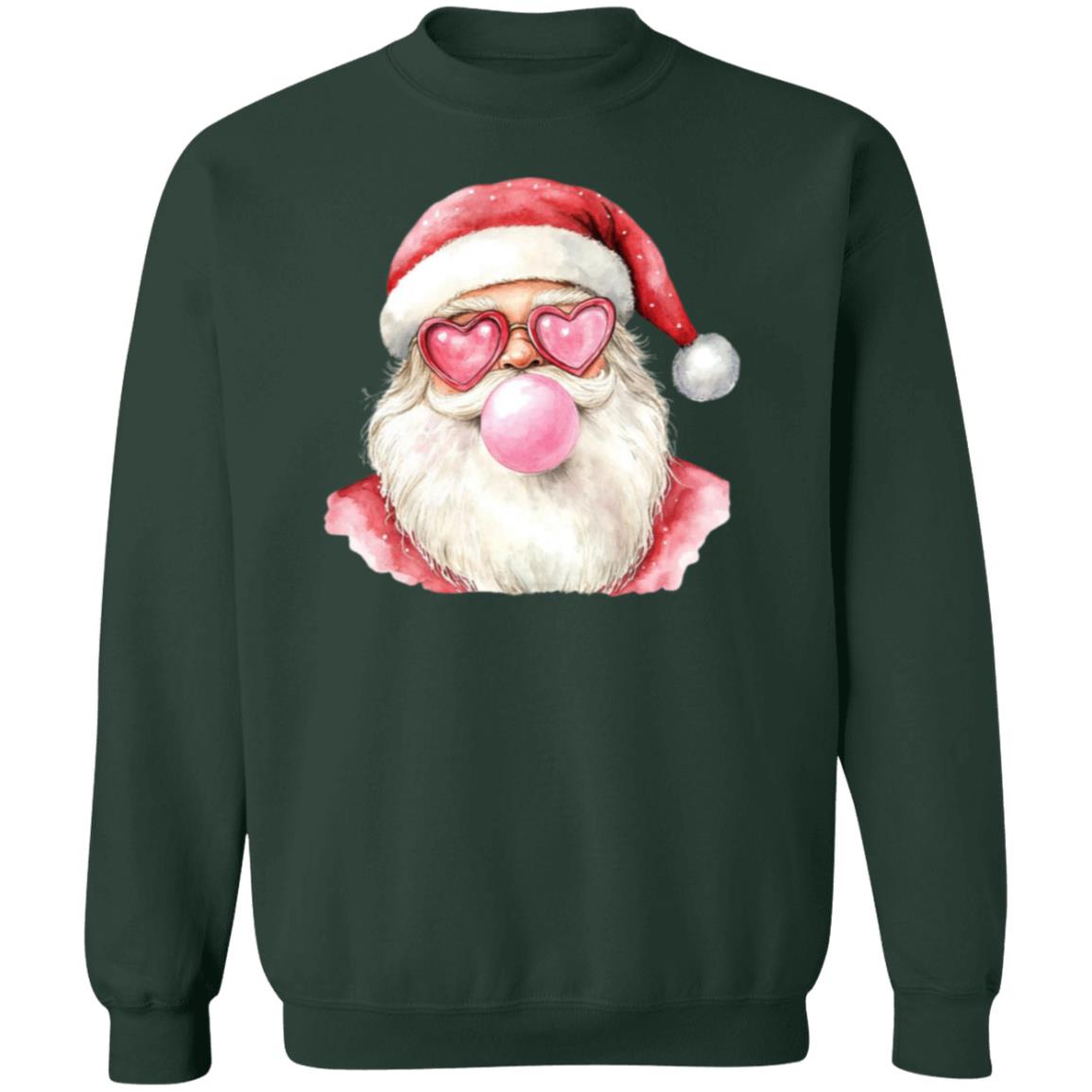 Christmas Santa Blowing Bubble Shirt