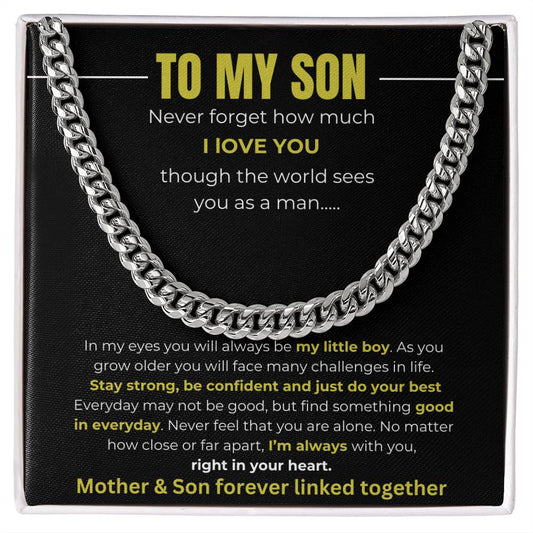 To my son I Mother and son forever