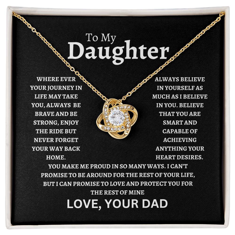 To My Daughter I You are Smart and Capable DAD