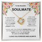 To my beautiful Soulmate | love knot necklace