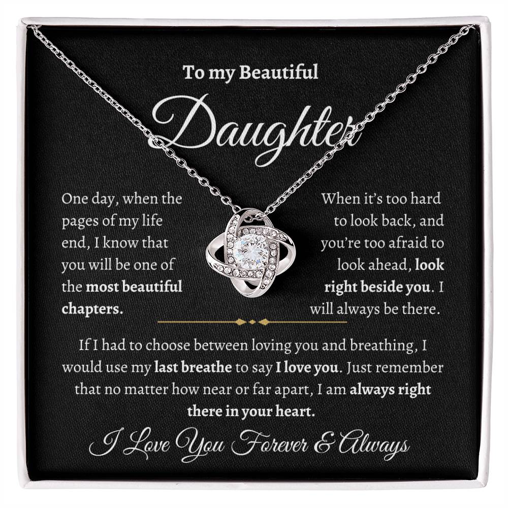 To My Beautiful Daughter I The Most Beautiful