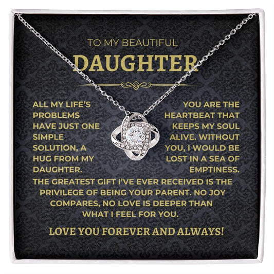 To my Beautiful Daughter I A Hug