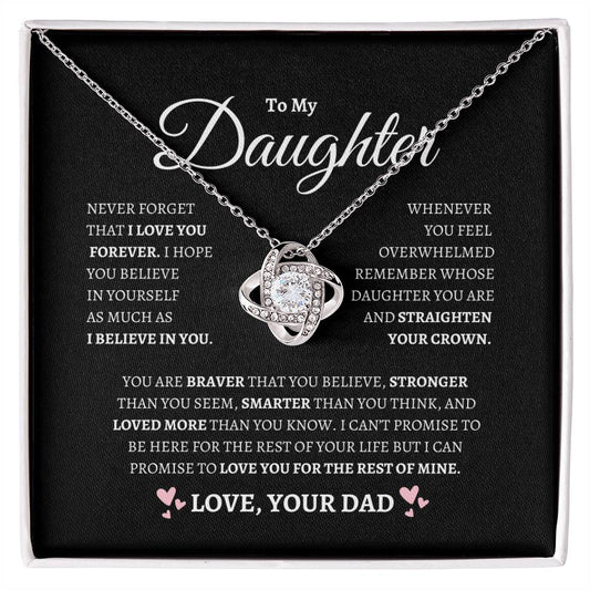To my Daughter I "straighten your crown"