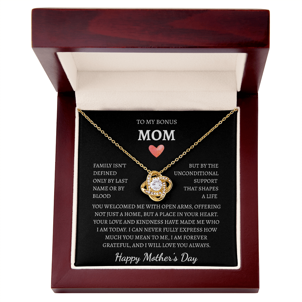 To my Bonus Mom you welcomed me (BB)
