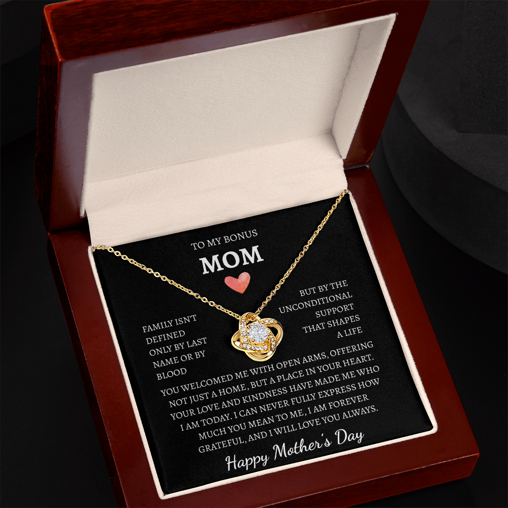 To my Bonus Mom you welcomed me (BB)