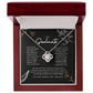 To my Soulmate | love knot necklace