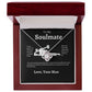 To my Soulmate | Love knot necklace