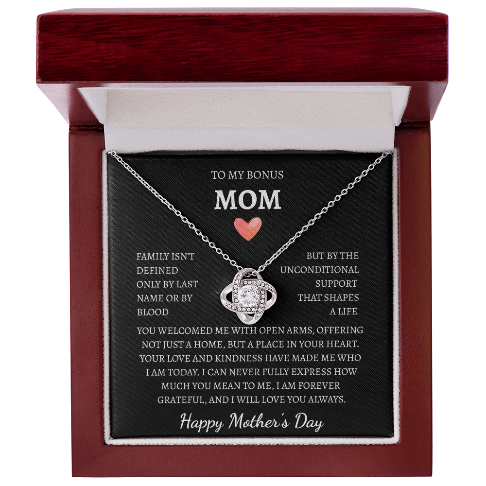 To my Bonus Mom you welcomed me (BB)