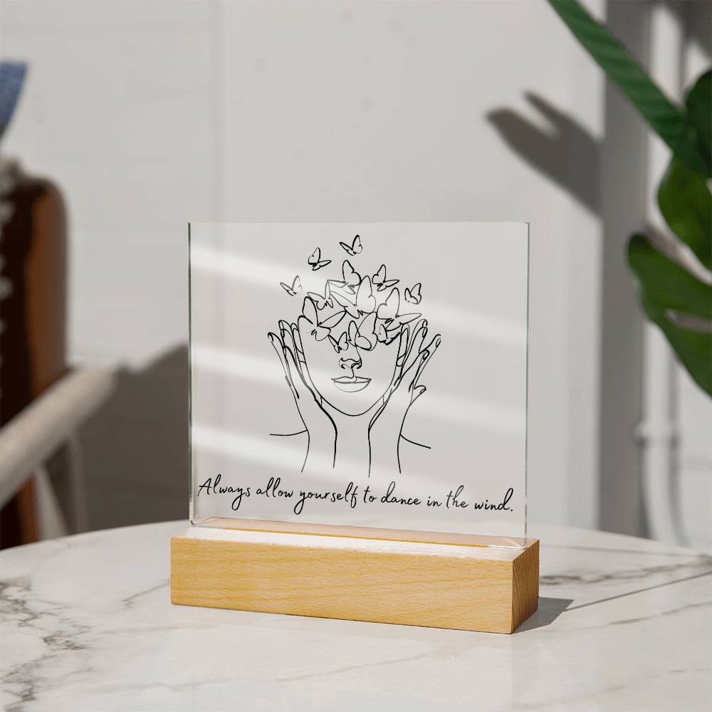 Dance in the Wind | Square Acrylic