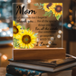 Mom for all the times acrylic plaque