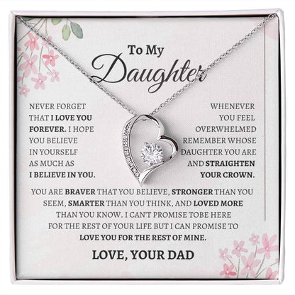 To my Daughter /  I Love  You Forever Dad