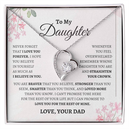 To my Daughter /  I Love  You Forever Dad