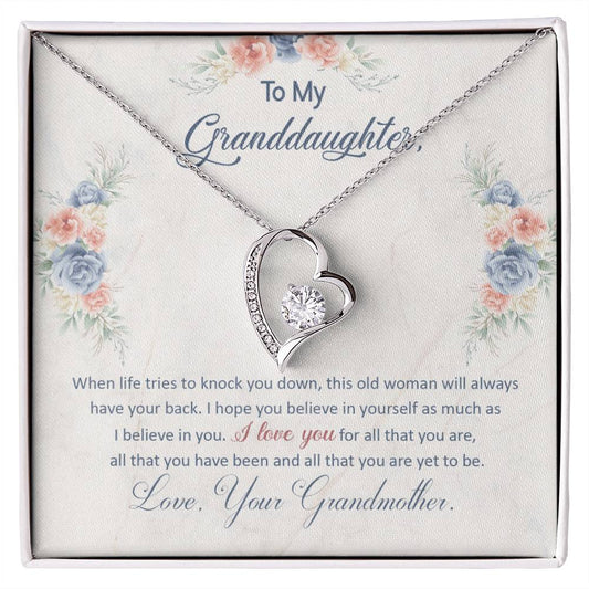 To my Granddaughter / I love you