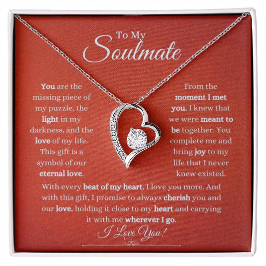To my soulmate | Forever Love necklace