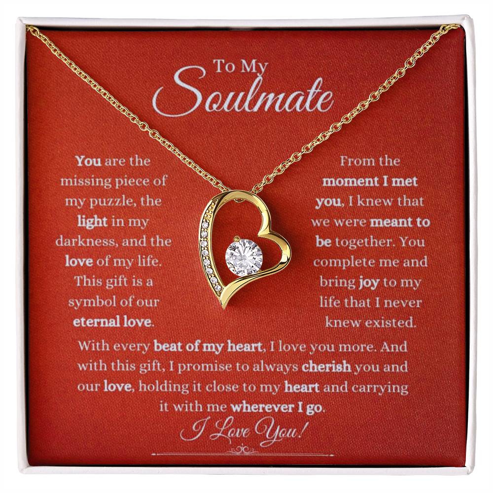 To my Soulmate | Forever Love Necklace