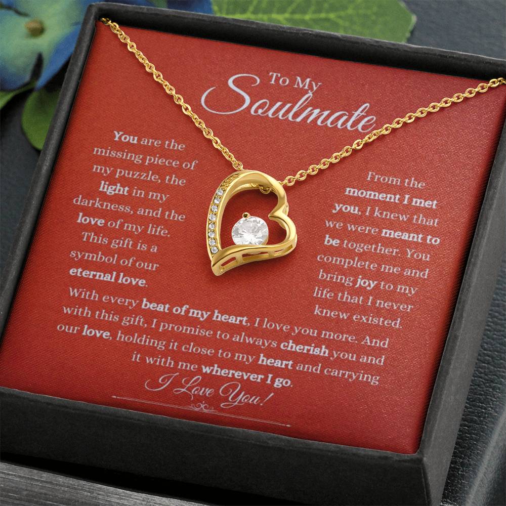 To my soulmate | Forever Love necklace