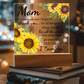 Mom for all the times acrylic plaque